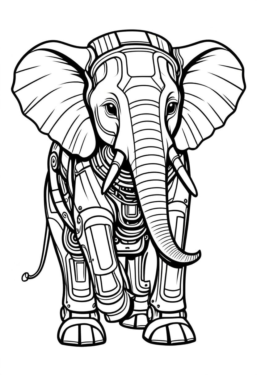 RoboBuddy — free printable coloring page to download and print