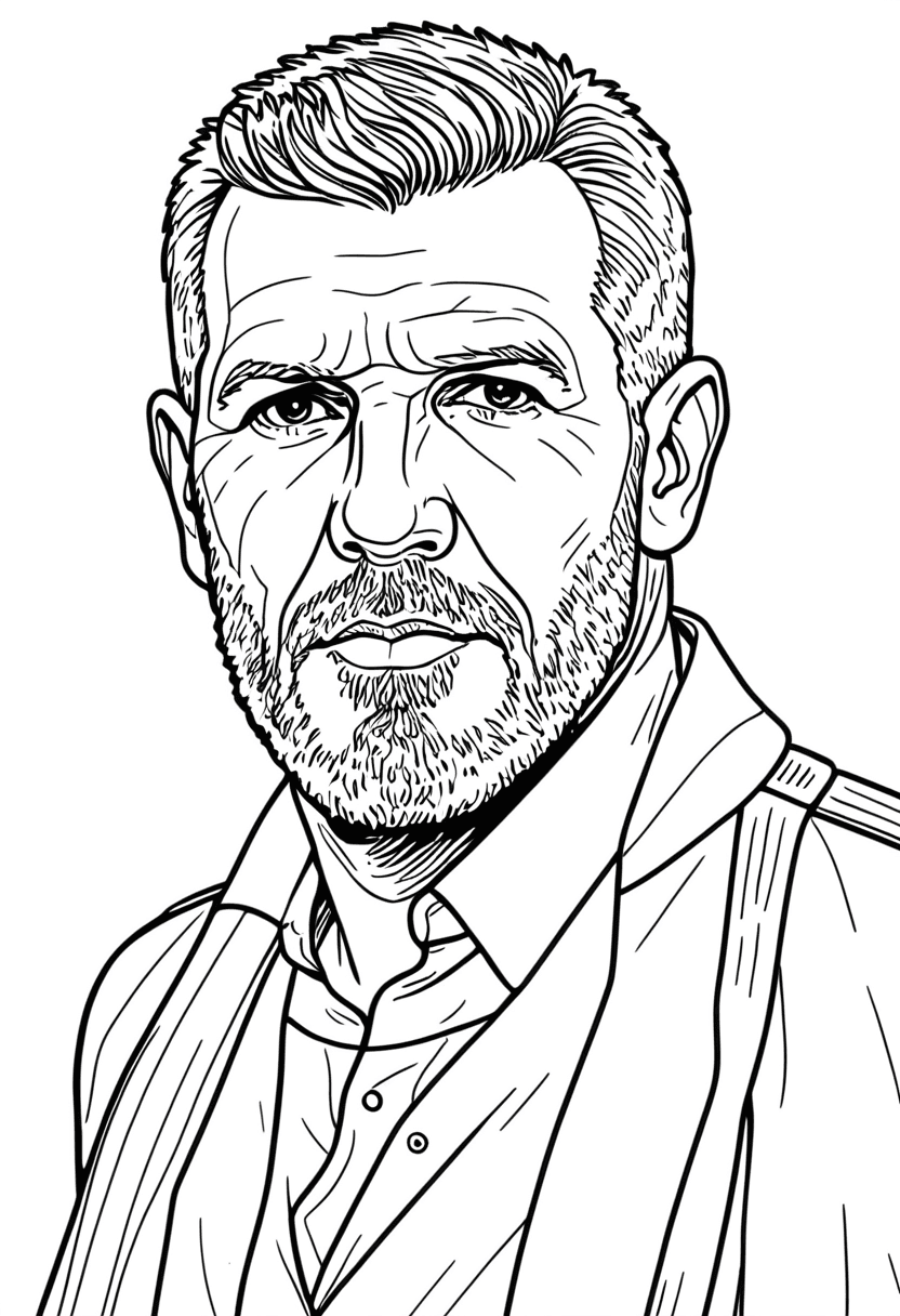 Sophisticated Leadership Profile — free printable coloring page to download and print