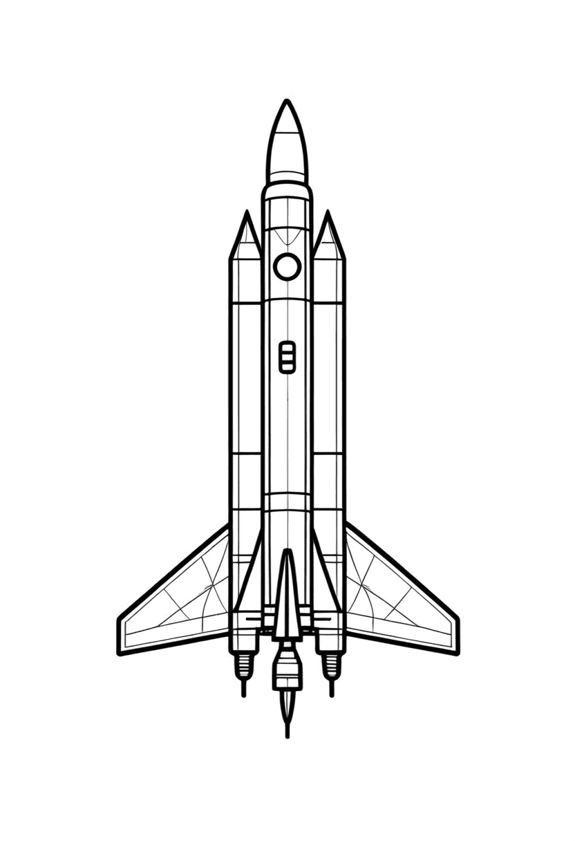 Space Exploration Awaits — free printable coloring page to download and print