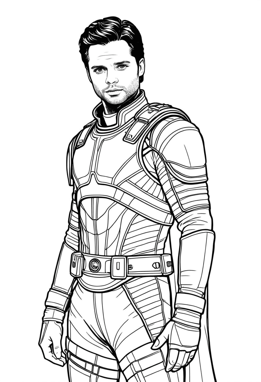 Superhero Suit Reveal — free printable coloring page to download and print
