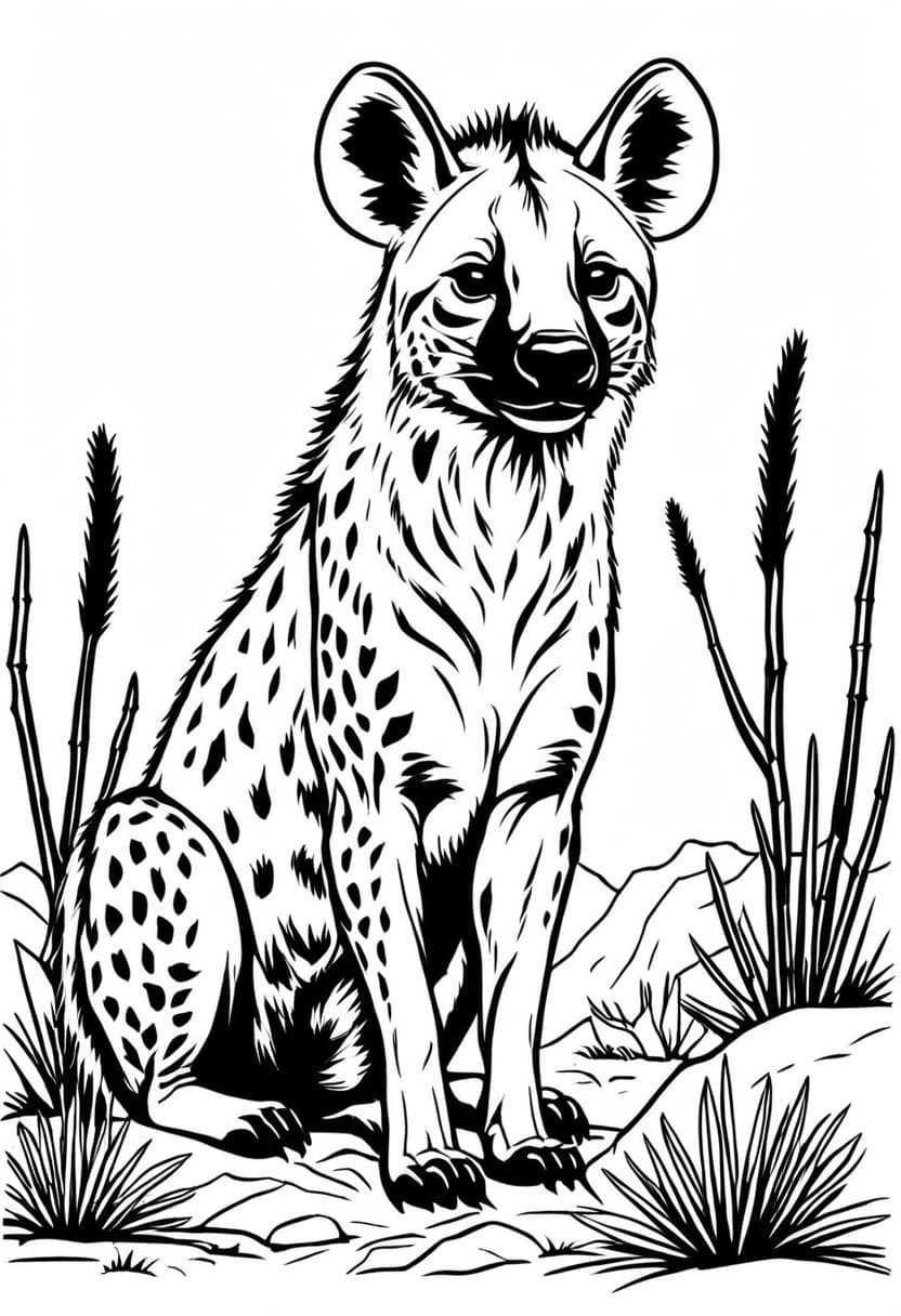 Wild at Heart — free printable coloring page to download and print